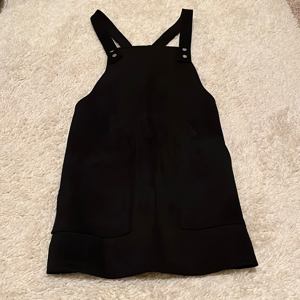 Velour Over all Dress